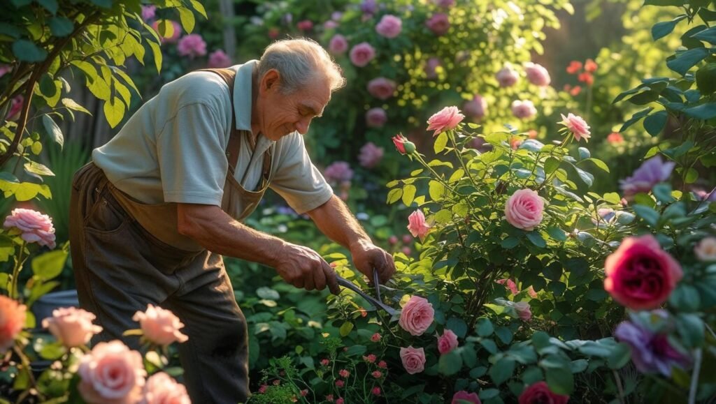 osteopath and gardening.